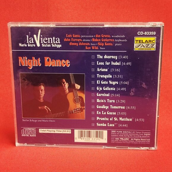 Night Dance La Vienta CD 1994 - Picture 2 of 8